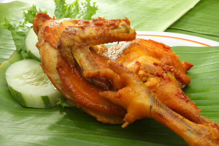 Ayam Goreng Setengah